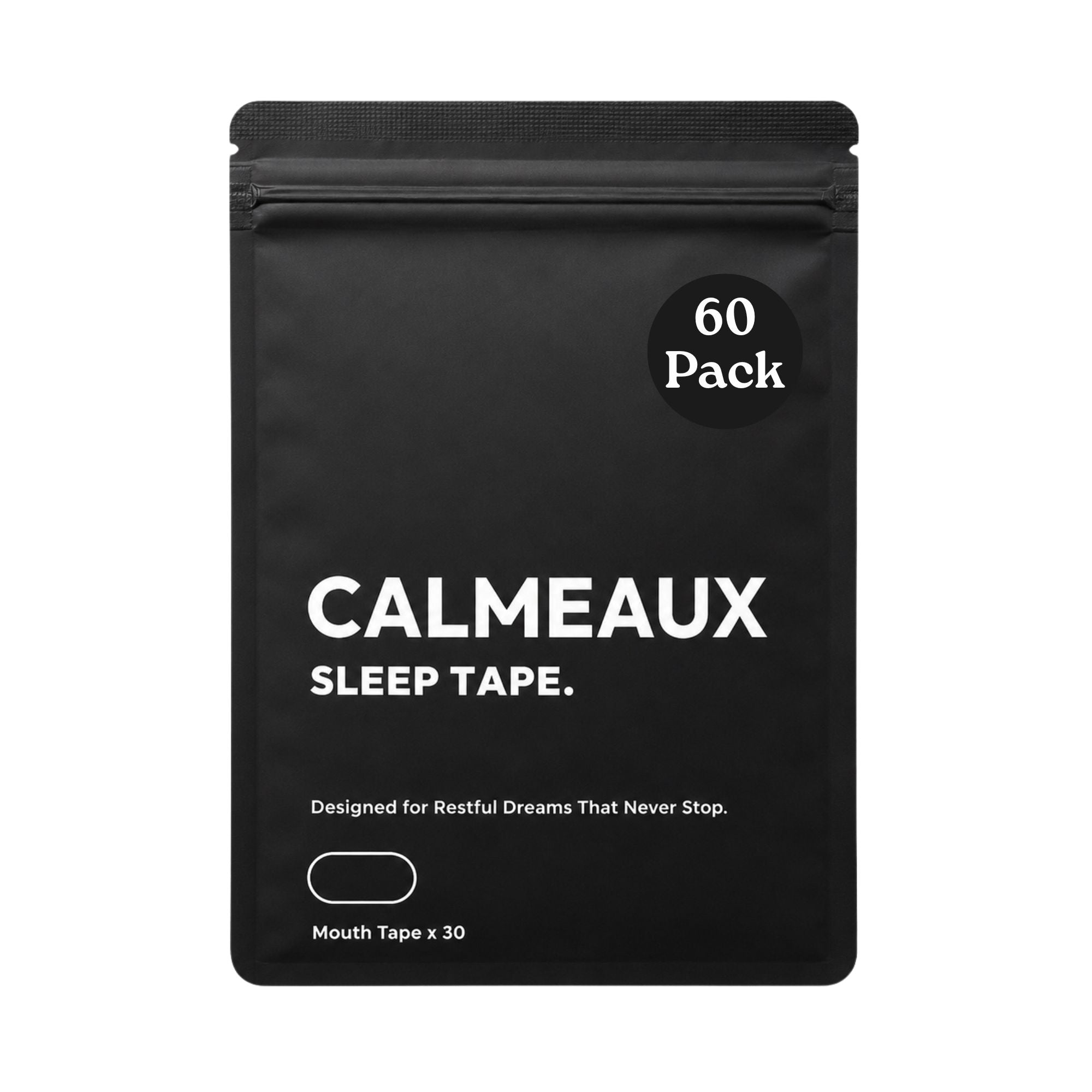Mouth Tape for Sleeping – Sleep Tape Strips for Better Sleep & Nose Breathing, Gentle Skin Friendly Adhesive, Latex Free & BPA Free (60 Count)
