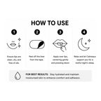Mouth Tape for Sleeping – Sleep Tape Strips for Better Sleep & Nose Breathing, Gentle Skin Friendly Adhesive, Latex Free & BPA Free (30 Count)